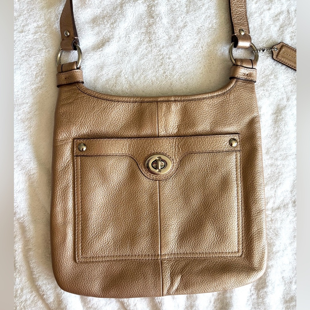 Coach Penelope Champagne Dune Bag